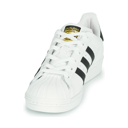 adidas Originals SUPERSTAR J Valkoinen / Musta