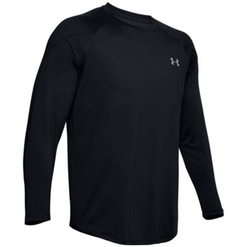 vaatteet Miehet T-paidat pitkillä hihoilla Under Armour Recover Longsleeve Musta