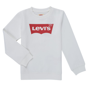 vaatteet Pojat Svetari Levi's BATWING CREWNECK SWEATSHIRT Valkoinen