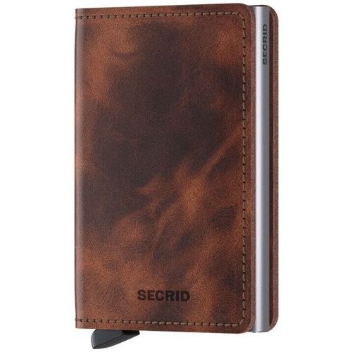 laukut Miehet Lompakot Secrid Slimwallet Vintage - Brown Ruskea