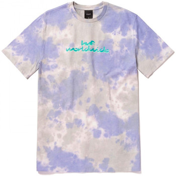 vaatteet Miehet T-paidat & Poolot Huf T-shirt chemistry ss Violetti