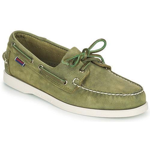 kengät Miehet Purjehduskengät Sebago PORTLAND CRAZY Khaki