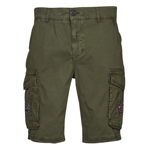 vaatteet Miehet Shortsit / Bermuda-shortsit Petrol Industries Shorts Cargo Metsä / Yö