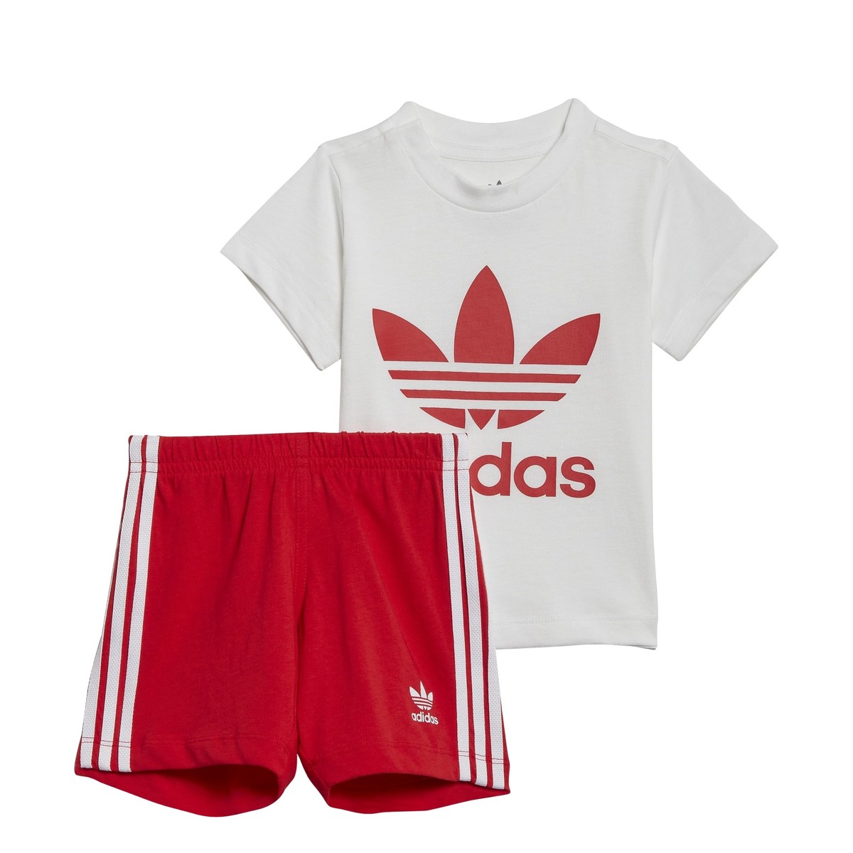 vaatteet Lapset Kokonaisuus adidas Originals SHORT TEE SET Monivärinen