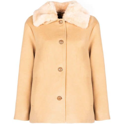 vaatteet Naiset Pusakka Trussardi 56S00245 1T001523 | Little Coat Beige