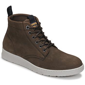 kengät Miehet Bootsit Jack & Jones JFW ARNOTT NUBUCK BOOT Ruskea