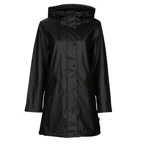 vaatteet Naiset Parkatakki Only ONLSALLY RAINCOAT OTW NOOS Musta