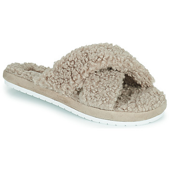 kengät Naiset Tossut Skechers COZY SLIDE Beige