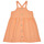 vaatteet Tytöt Lyhyt mekko Name it NMFBELLA TWI STRAP DRESS Oranssi