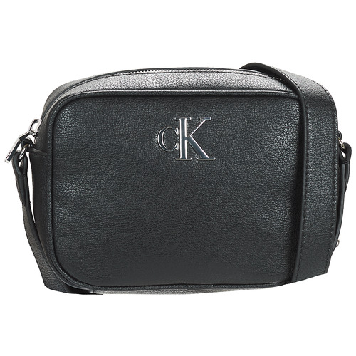 laukut Naiset Olkalaukut Calvin Klein Jeans MINIMAL MONOGRAM CAMERA BAG18 Musta