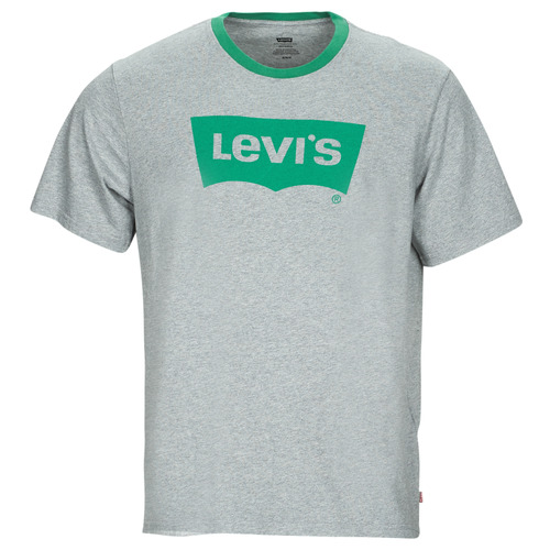 vaatteet Miehet Lyhythihainen t-paita Levi's SS RELAXED FIT TEE Harmaa