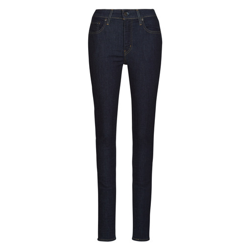 vaatteet Naiset Skinny-farkut Levi's 721 HIGH RISE SKINNY Laivastonsininen