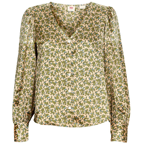 vaatteet Naiset Topit / Puserot Levi's KIT BLOUSE Khaki