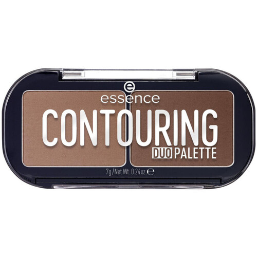 kauneus Naiset Korostuspuuterit Essence Contour Contouring Palette Duo Ruskea