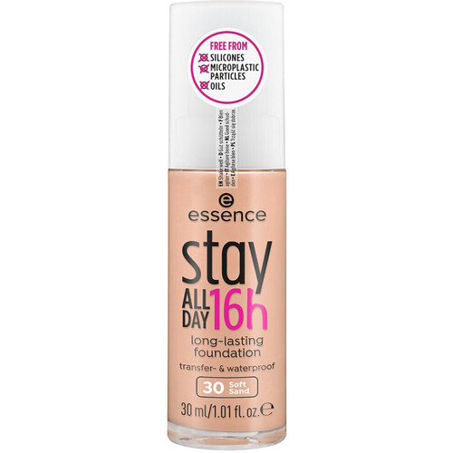 kauneus Naiset Meikinpohjustusvoiteet Essence Stay All Day 16H Longlasting Foundation Beige