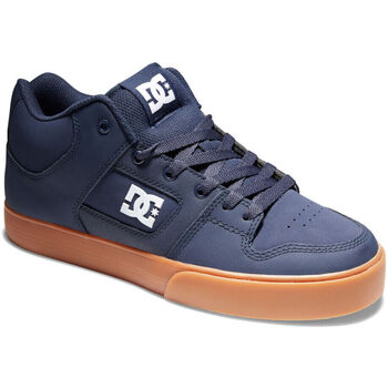 kengät Miehet Tennarit DC Shoes Pure mid ADYS400082 DC NAVY/GUM (DGU) Sininen