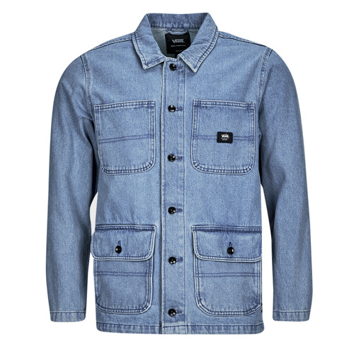 vaatteet Miehet Farkkutakki Vans DRILL DENIM JACKET Sininen