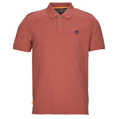 vaatteet Miehet Lyhythihainen poolopaita Timberland SS Millers River Pique Polo (RF) Ruskea