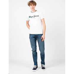 vaatteet Miehet 5-taskuiset housut Pepe jeans PM206326VR34 | Stanley Sininen