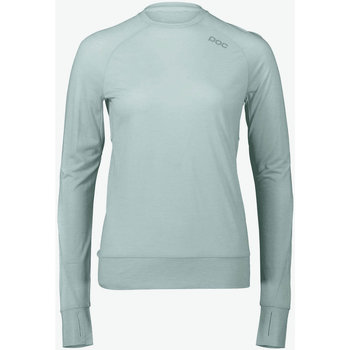 vaatteet Naiset Paitapusero / Kauluspaita Poc W'S LIGHT MERINO JERSEY APOPHYLLITE GREEN X21616301576MED1 Vihreä