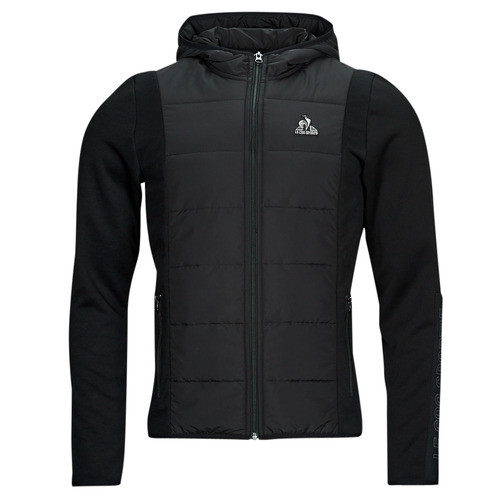 vaatteet Miehet Svetari Le Coq Sportif TECH FZ Hoody N°1 M Musta