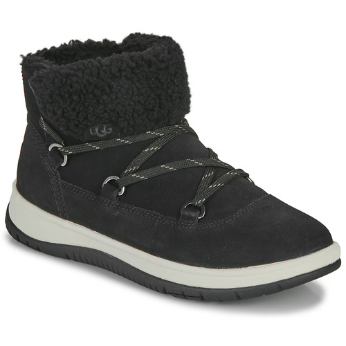 kengät Naiset Bootsit UGG LAKESIDER HERITAGE LACE Musta