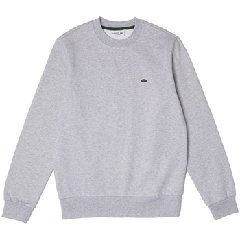 vaatteet Miehet Svetari Lacoste Organic Brushed Cotton Sweatshirt - Gris Harmaa