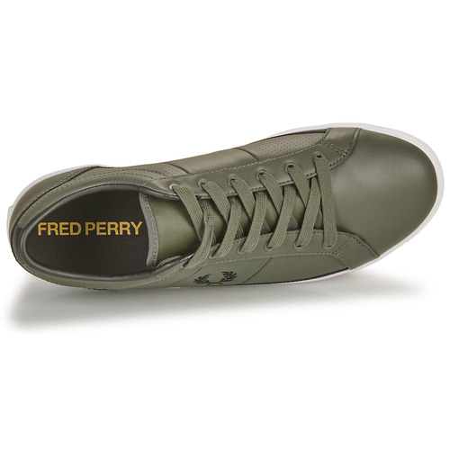 Fred Perry BASELINE PERF LEATHER Khaki