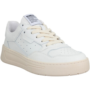 kengät Naiset Tennarit Schmoove Smatch New Trainer Cuir Femme Blanc Valkoinen