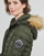 vaatteet Naiset Toppatakki Superdry FUJI HOODED MID LENGTH PUFFER Khaki