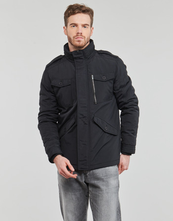 vaatteet Miehet Pusakka Petrol Industries MEN JACKET PADDED Musta