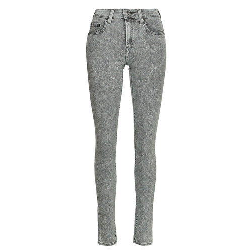 vaatteet Naiset Skinny-farkut Levi's 721 HIGH RISE SKINNY Harmaa