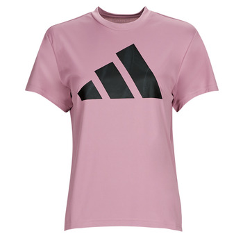 vaatteet Naiset Lyhythihainen t-paita adidas Performance RUN IT BL TEE Violetti