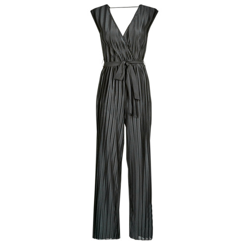 vaatteet Naiset Jumpsuits / Haalarit Only ONLELEMA S/L JUMPSUIT JRS Musta