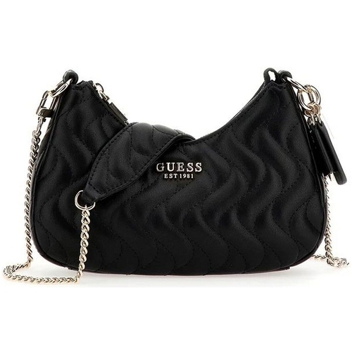 laukut Naiset Olkalaukut Guess ECO MAI CROSSBODY TOP ZIP Musta