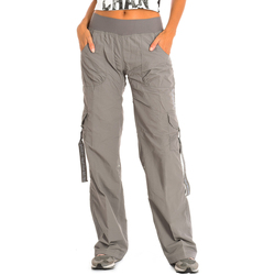 vaatteet Naiset Verryttelyhousut Zumba Z1B00109-GRIS Harmaa