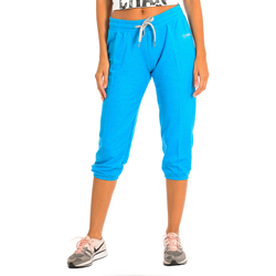 vaatteet Naiset Caprihousut Zumba Z1B00198-AZUL Sininen