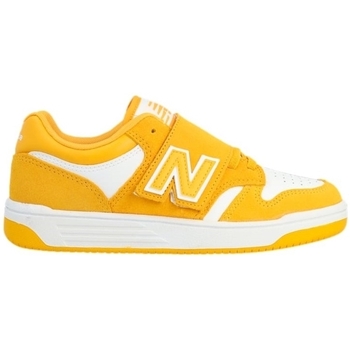 kengät Lapset Tennarit New Balance Kids 480 PHB480WA Keltainen