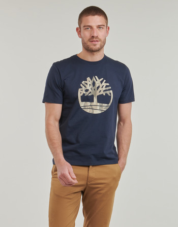 Timberland Camo Tree Logo Short Sleeve Tee