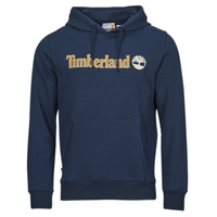 vaatteet Miehet Svetari Timberland Linear Logo Hoodie Laivastonsininen