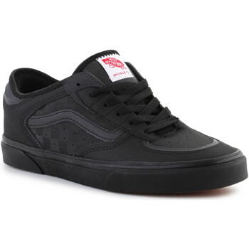 kengät Matalavartiset tennarit Vans UNISEX  ROWLEY CLASSIC BLACK kengät VN0A4BTTORL1 Musta