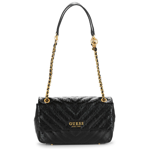 laukut Naiset Olkalaukut Guess JANIA CONVERTIBLE CROSSBODY FLAP Musta