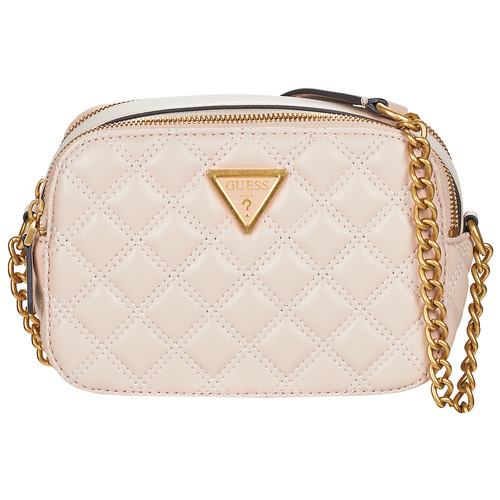 laukut Naiset Olkalaukut Guess GIULLY CAMERA BAG Beige