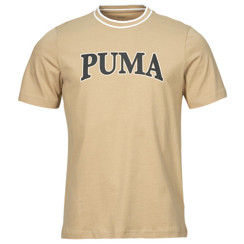 vaatteet Miehet Lyhythihainen t-paita Puma PUMA SQUAD BIG GRAPHIC TEE Beige