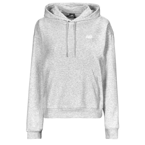 vaatteet Naiset Svetari New Balance FRENCH TERRY SMALL LOGO HOODIE Harmaa