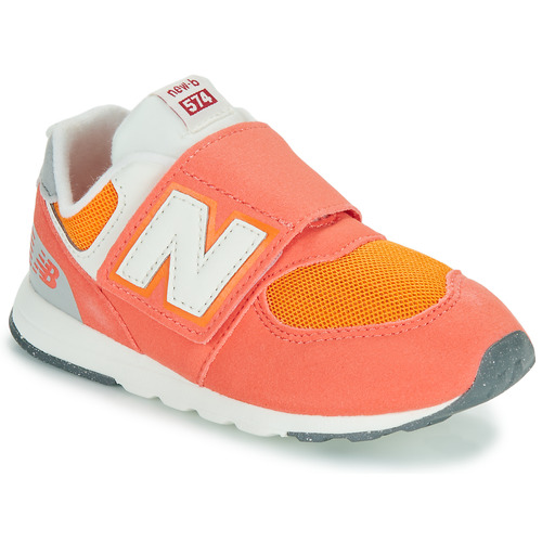 kengät Lapset Matalavartiset tennarit New Balance 574 Oranssi