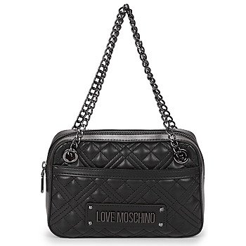 laukut Naiset Olkalaukut Love Moschino QUILTED JC4237PP0I Musta / Gunmetal