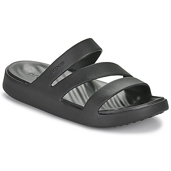 kengät Naiset Sandaalit Crocs Getaway Strappy Musta