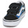 kengät Lapset Matalavartiset tennarit Vans Old Skool V PIXEL FLAME BLACK/BLUE Musta / Sininen