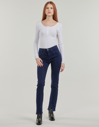 vaatteet Naiset Suorat farkut Levi's 314 SHAPING SEAMED STRAIGHT Sininen